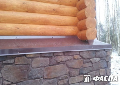 Отливы для окон и цоколя